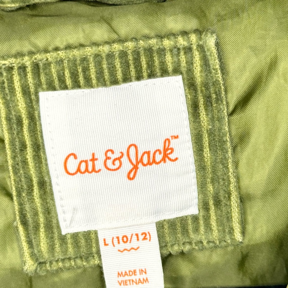 Cat & Jack Olive Green Jacket - Picture 2 of 3